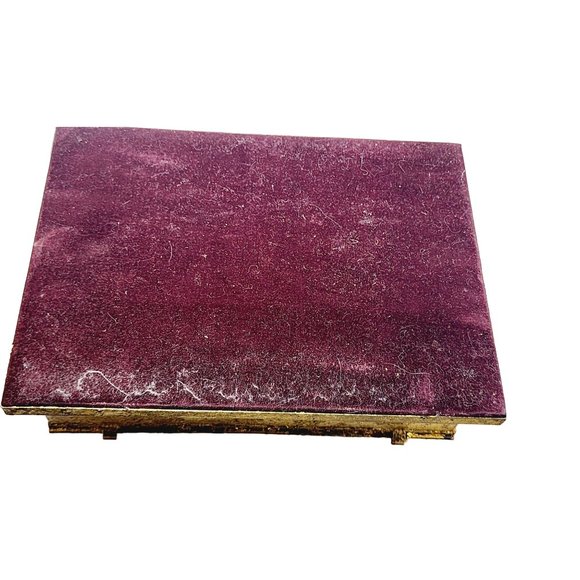 Antique Gilt Metal Decorative Box (A5039) - Picture 5 of 9